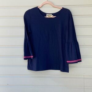 Ramblers Way Bella Frill Wool Blouse